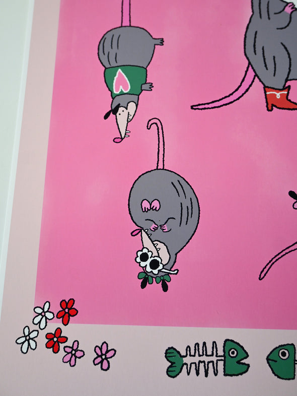 "Marvelously Marsupial" Art Print
