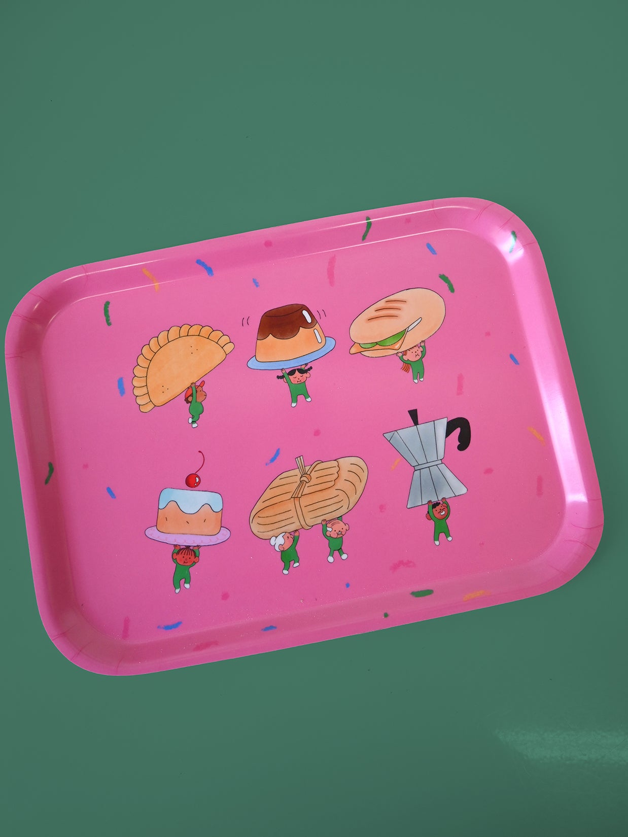 "Food on Parade" Catch-all tray