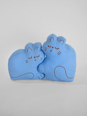 "Perfect Nap" CAT Throw Pillow Set. Natali Koromoto design NYC