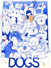 "DOGS" Art Print