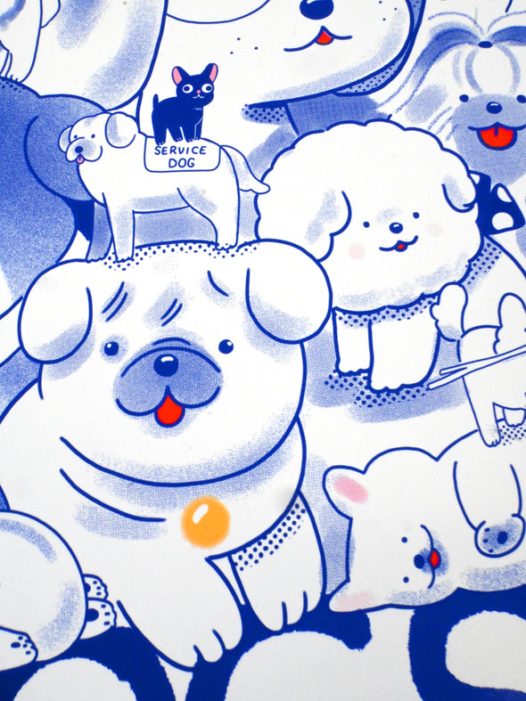 "DOGS" Art Print