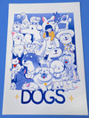 "DOGS" Art Print
