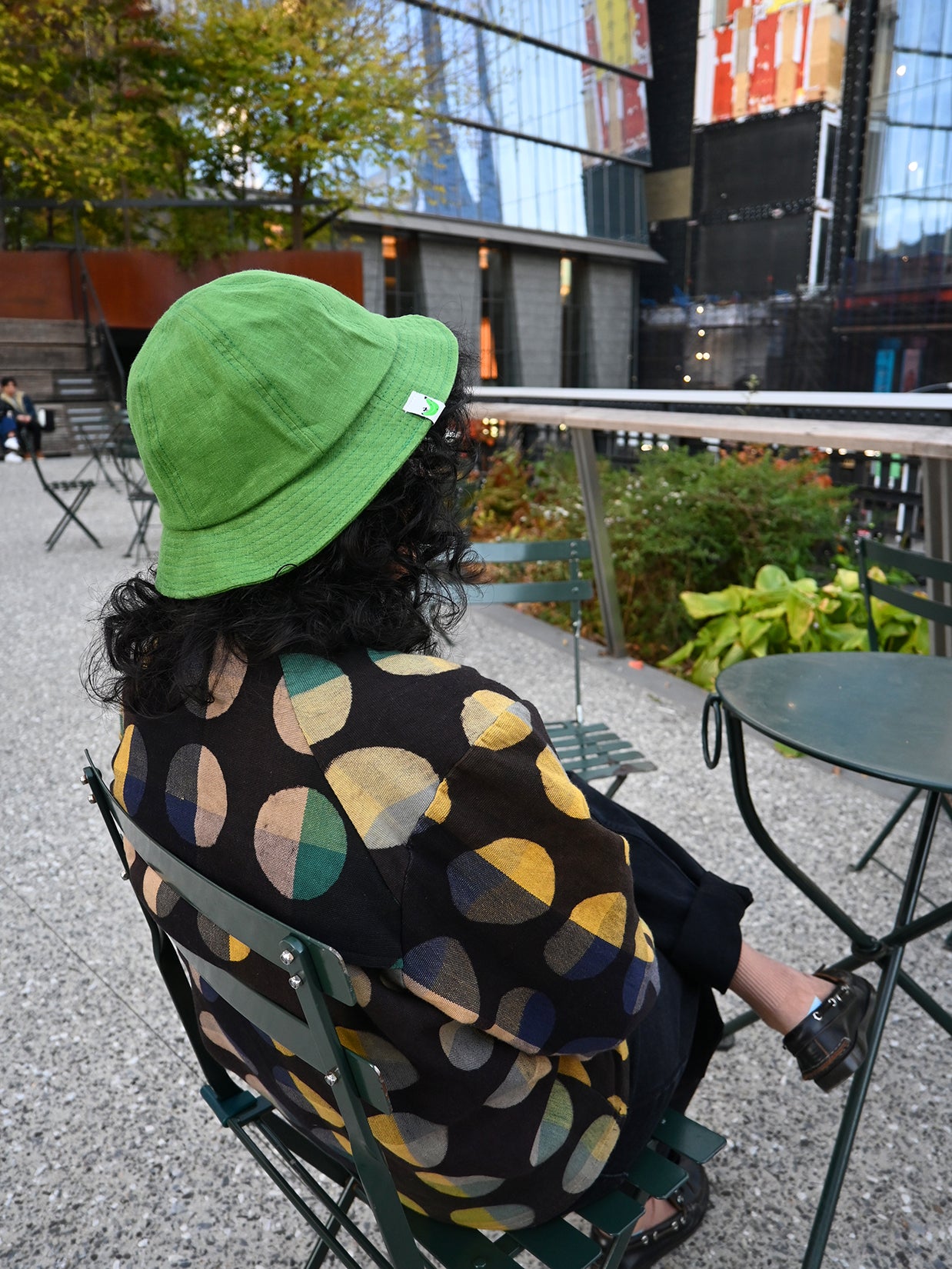 "Tutti-frutti" Linen bucket hats: Plantain, Blackberry, and Blueberry. Designed and made in NYC, USA by HO HOS HOLE IN THE WALL