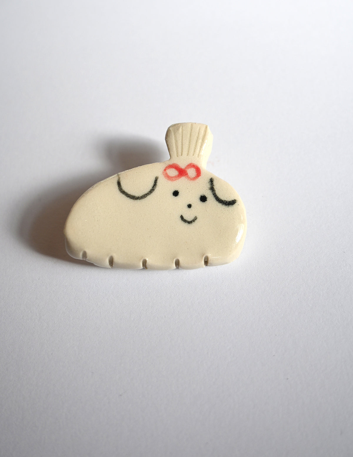 MALTESE Ceramic pin