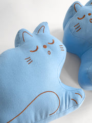 "Perfect Nap" CAT Throw Pillow Set. Natali Koromoto design NYC