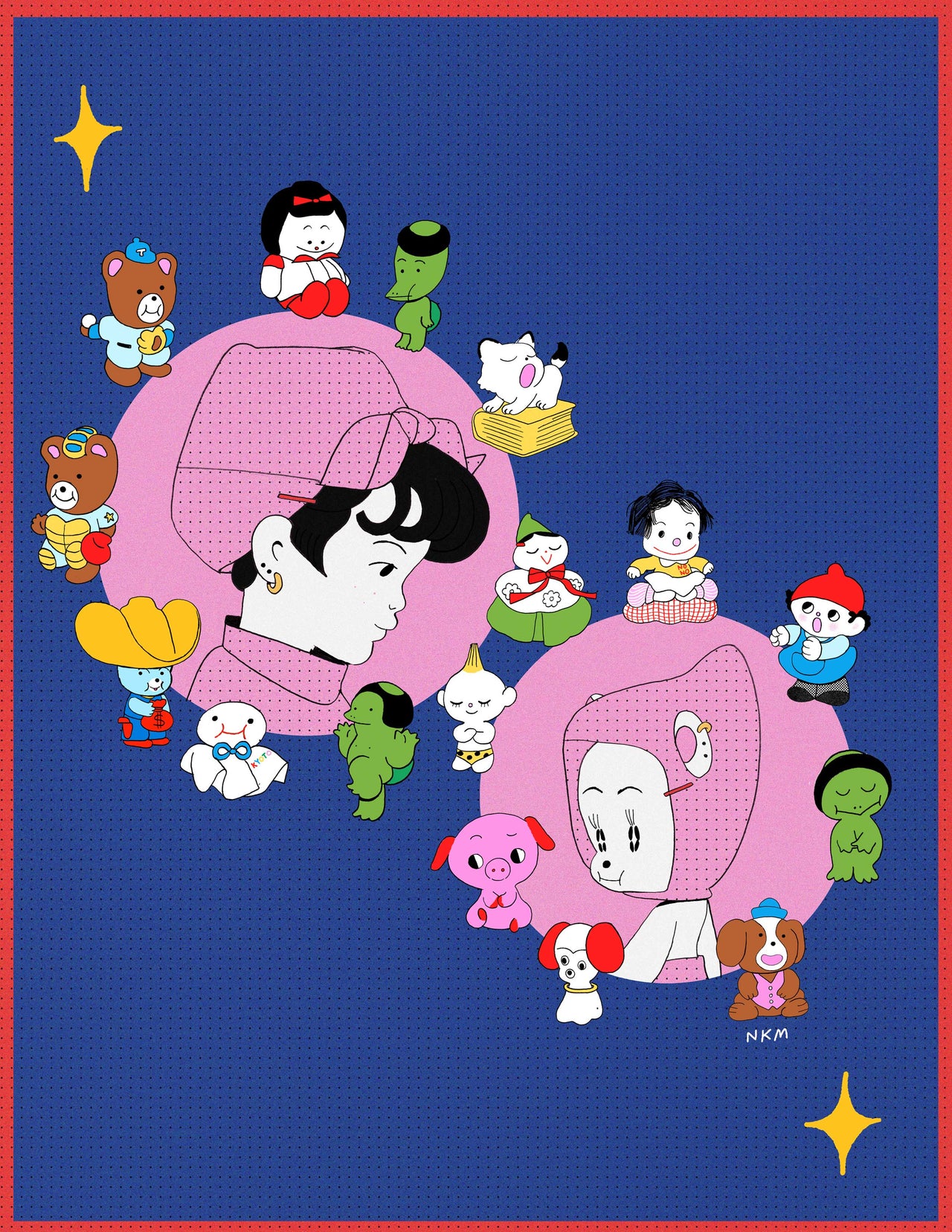 "Circle of Friends" Art Print