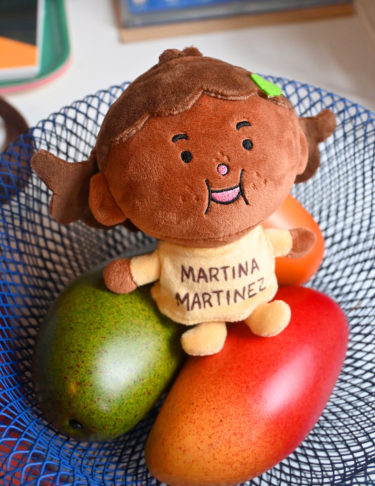 "Martina and Benito" Keychain Plush. Design by Natalí Koromoto Martínez.
