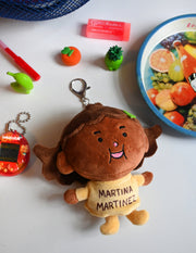 "Martina and Benito" Keychain Plush. Design by Natalí Koromoto Martínez.