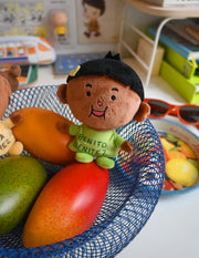 "Martina and Benito" Keychain Plush. Design by Natalí Koromoto Martínez.