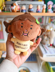 "Martina and Benito" Keychain Plush. Design by Natalí Koromoto Martínez.