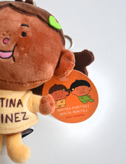 "Martina and Benito" Keychain Plush. Design by Natalí Koromoto Martínez.