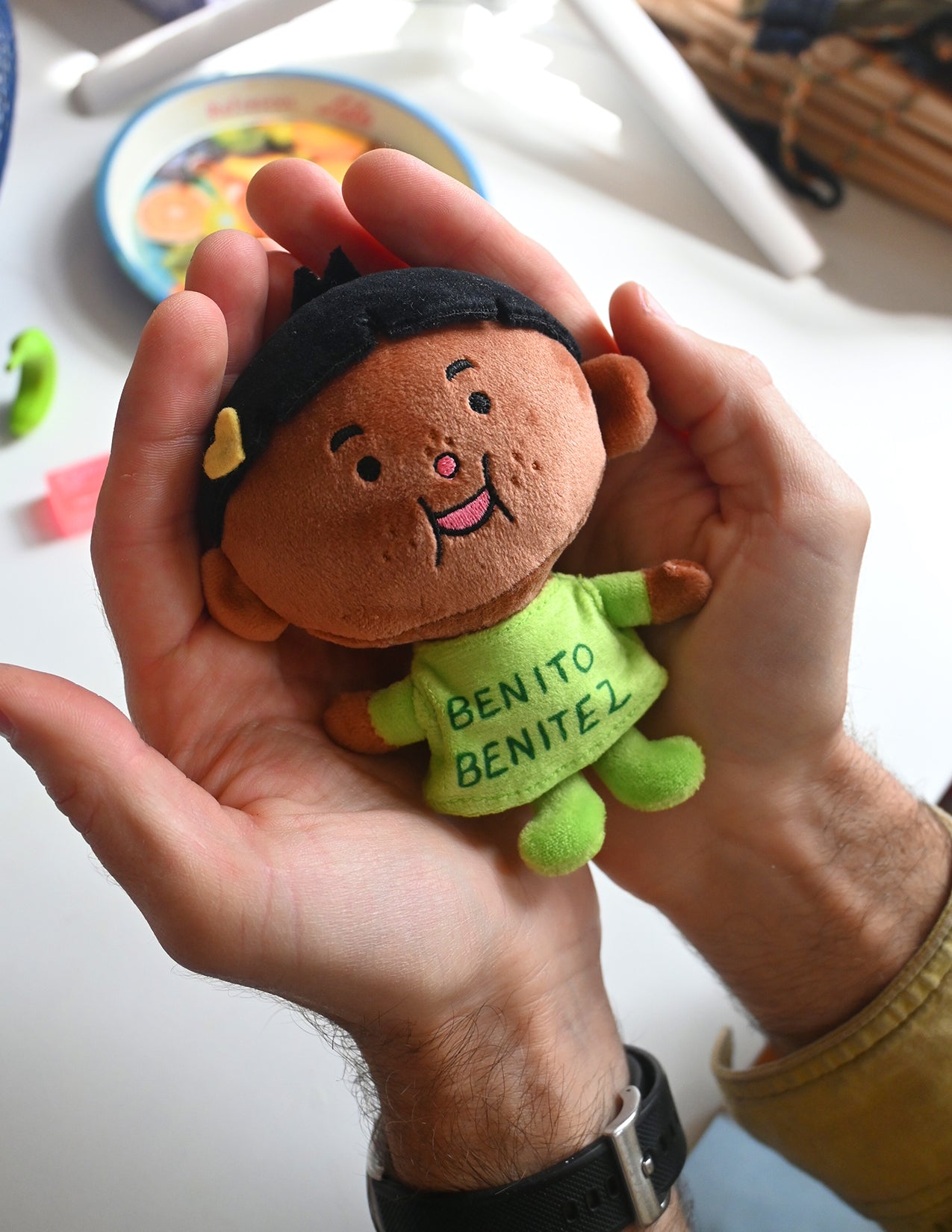 "Martina and Benito" Keychain Plush. Design by Natalí Koromoto Martínez.