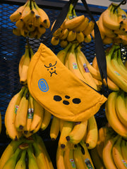 "Bad-nana" Crescent Bag. Natali Koromoto design NYC.