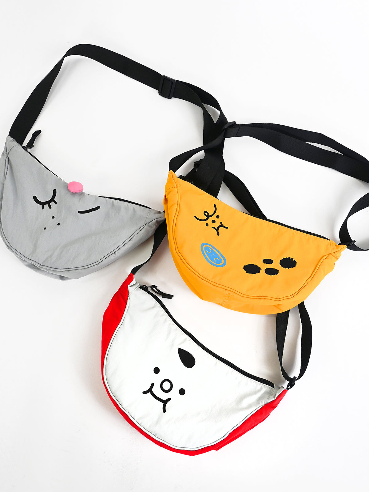 "Bad-nana" Crescent Bag. Natali Koromoto design NYC.
