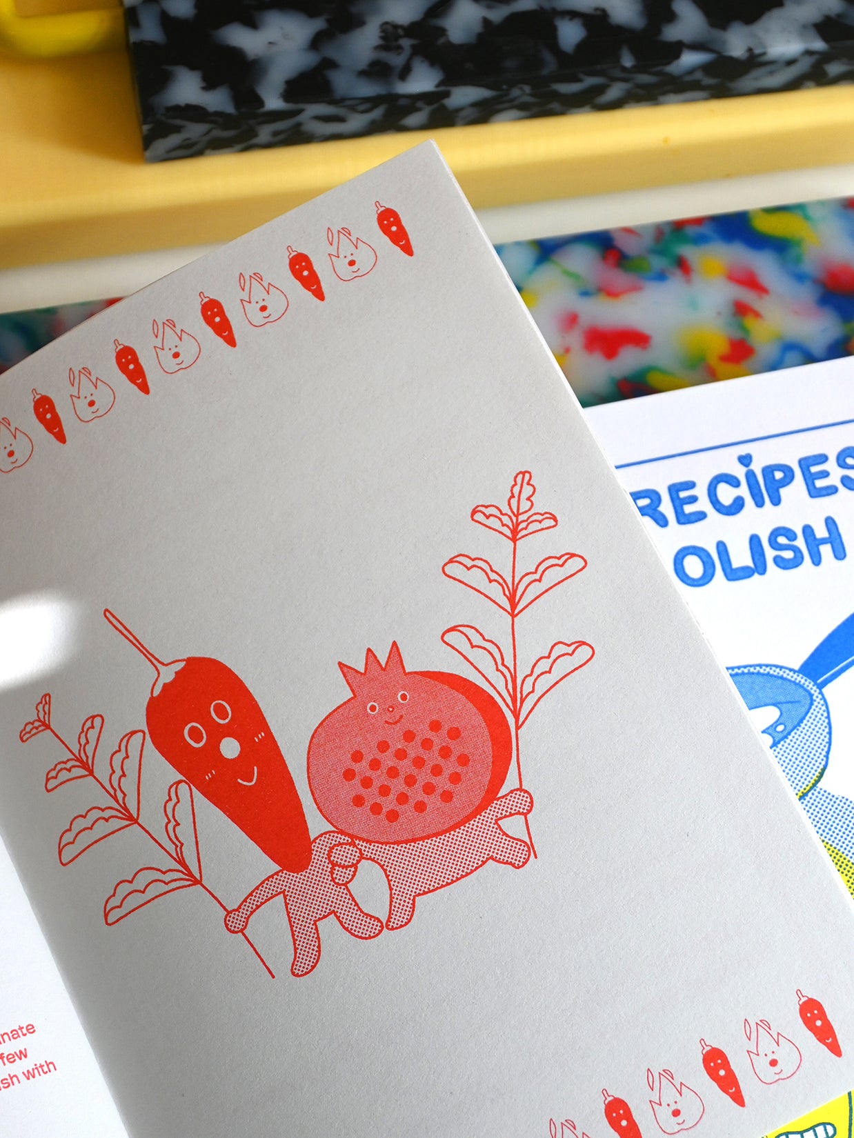 Fiery Recipes to Abolish Ice zine. 10 Fiery recipes. 60% proceeds go to United We Dream. Illustrations by Natali Koromoto Martinez.