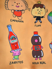 "Los Alfabetos" tote bag, by Natali Koromoto Martinez. 