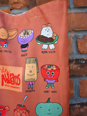 "Los Alfabetos" tote bag, by Natali Koromoto Martinez. 