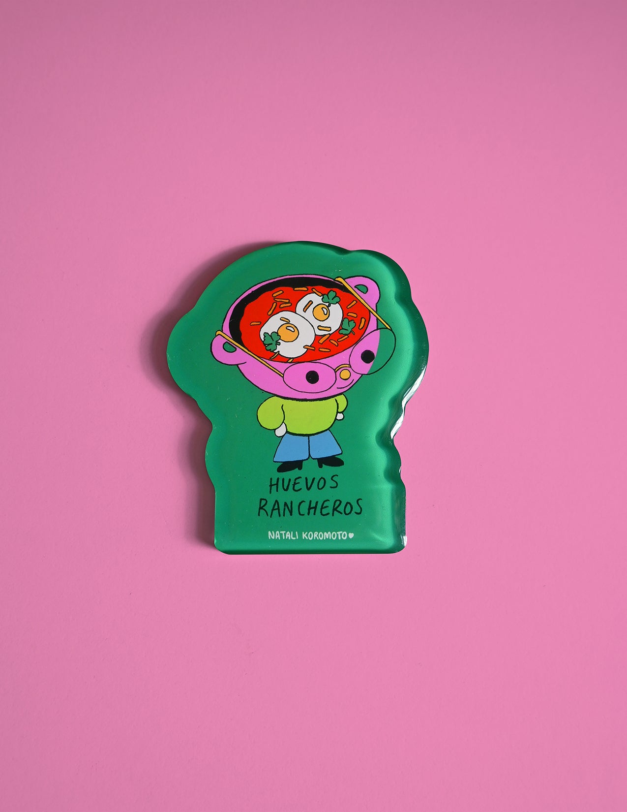 "Spell it out" Acrylic Magnets. Designs by Natali Koromoto Martinez