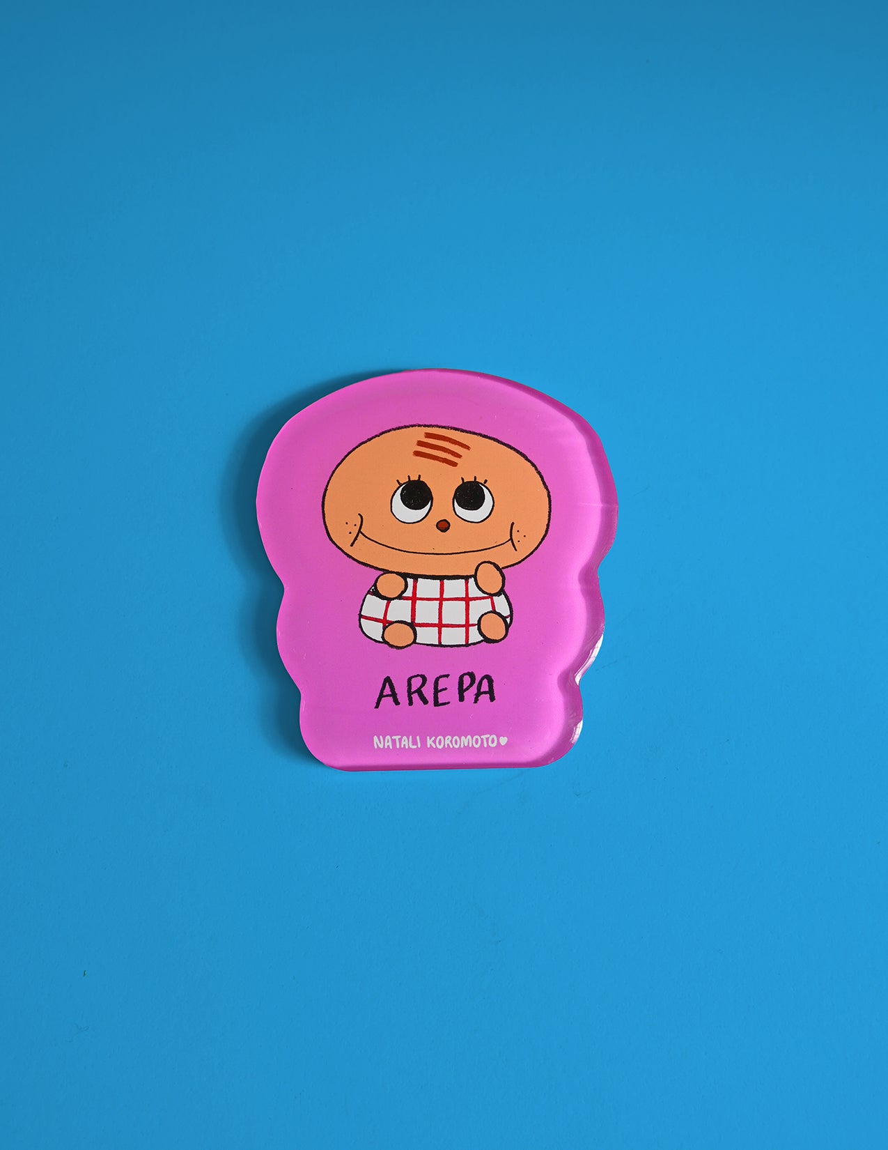 "Spell it out" Acrylic Magnets. Designs by Natali Koromoto Martinez