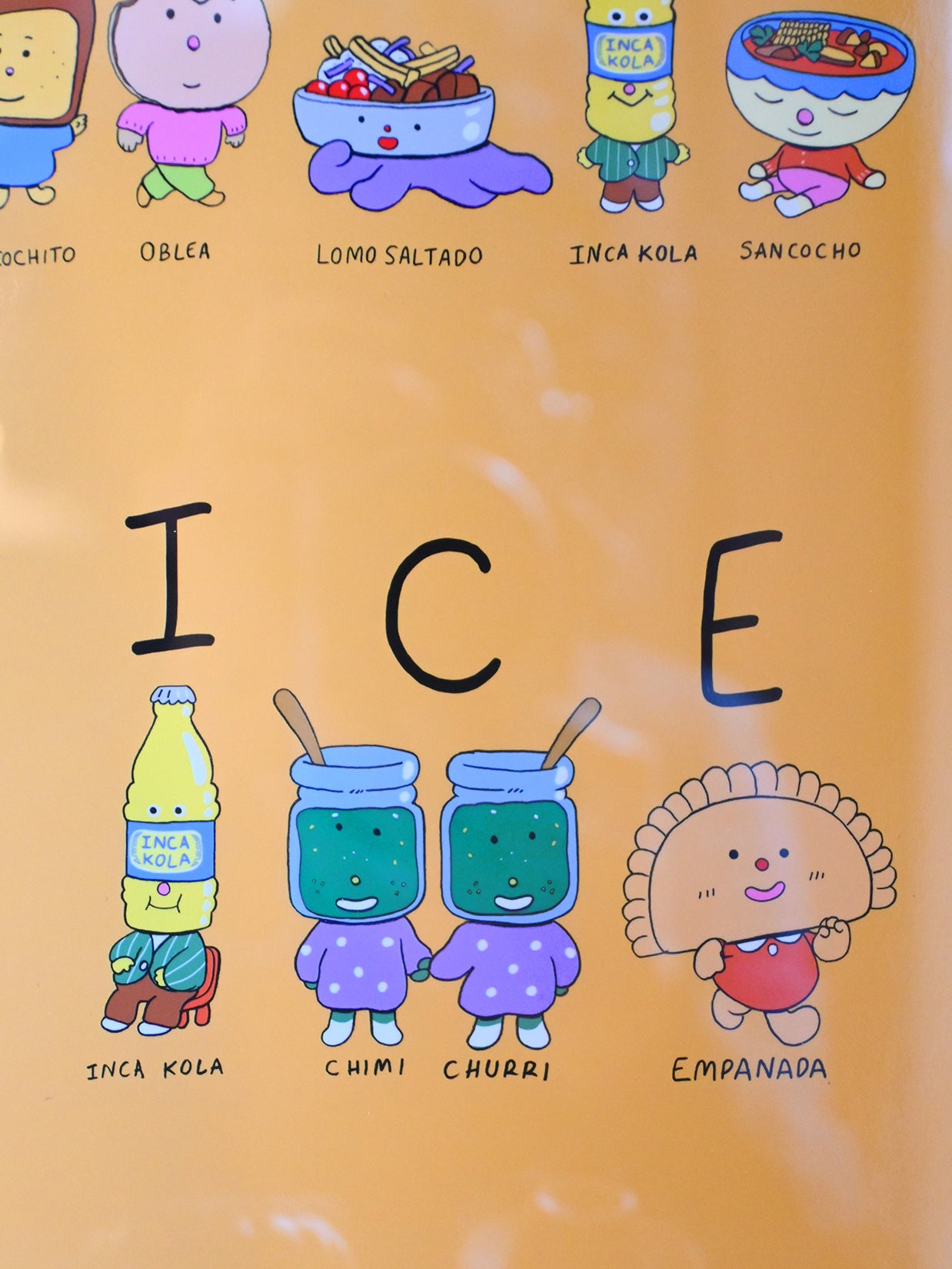 "Spell it out" by Natali Koromoto, paper print. Sizes: 8.5"x11" and 13"X19".
100% of the profits from this print will go to the Defending Our Neighbors fund.