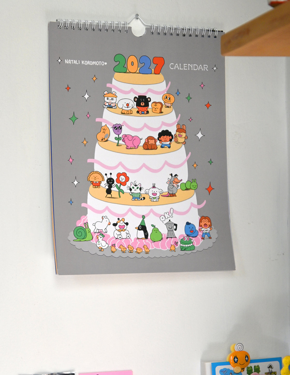 "What a year!" Wall calendar