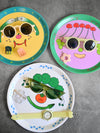 "Food Face" Baby Corn Catch-all tray