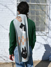 "CATS" Jumbo scarf