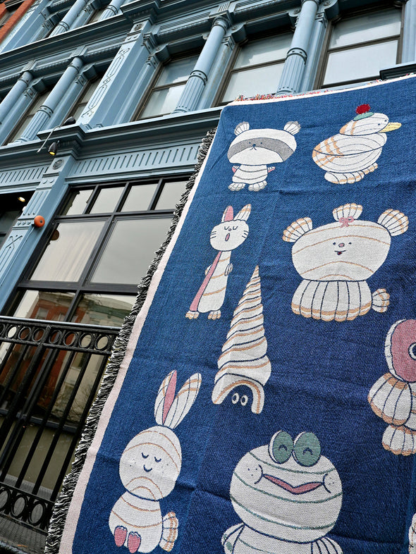 "Shell-Expression" Throw blanket