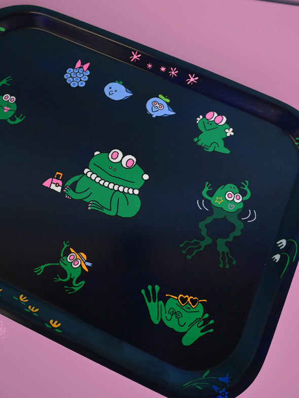 "Fashionably Froggy" Catch-all tray