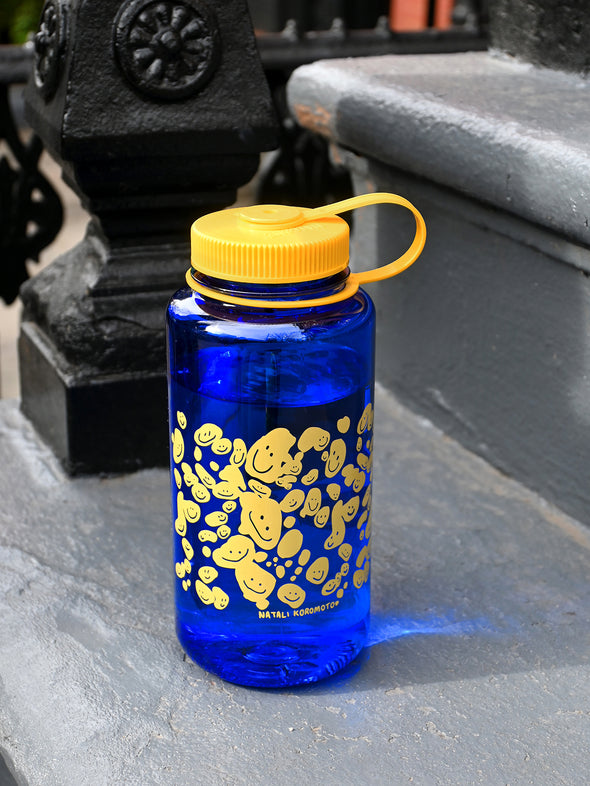 "Speckled Smileys" 32oz Nalgene Water Bottle