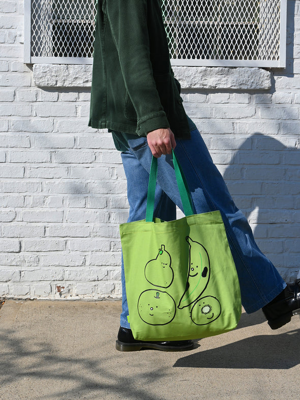 Fruit stand "Greens" tote bag