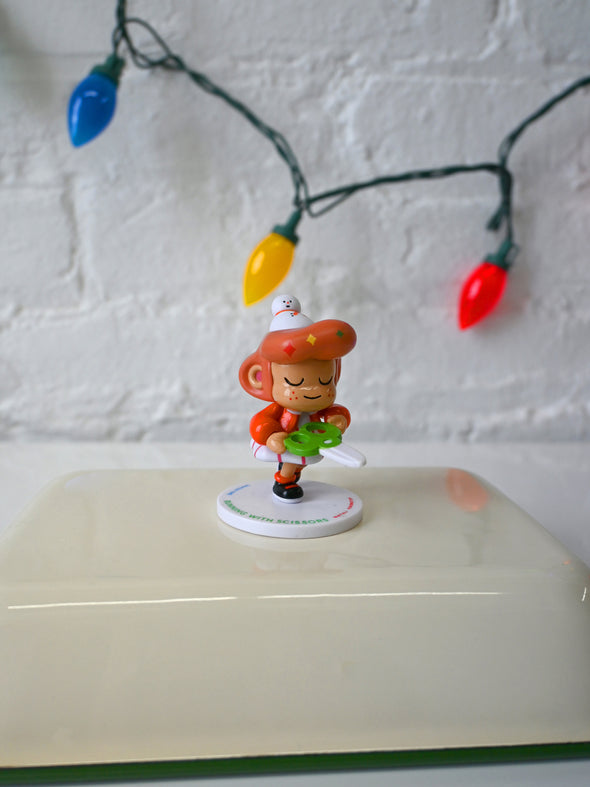 "Running with Scissors" limited edition WINTERTIME figurine