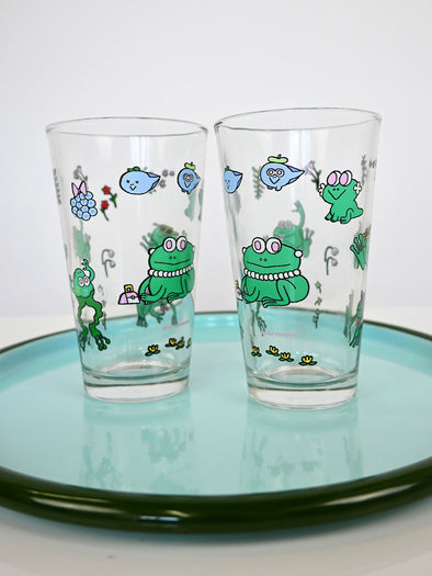 "Fashionably Froggy" Pint Glass