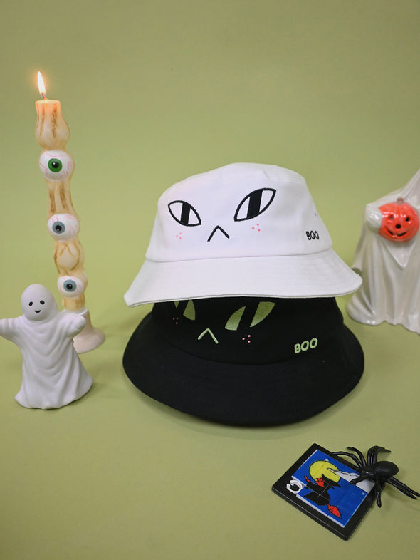 "Ghosty" Bucket Hat