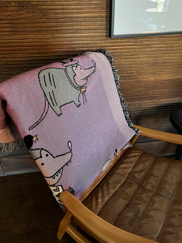 "Marvelously Marsupial" Throw blanket