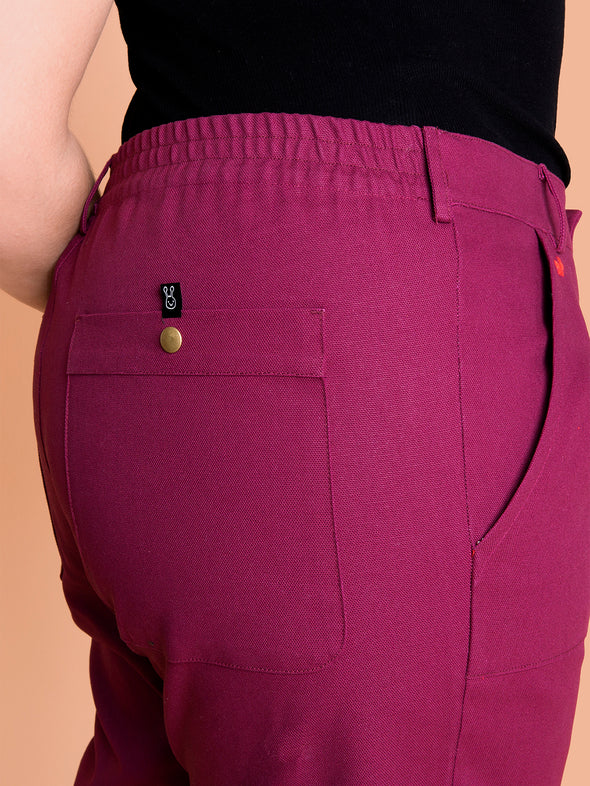 "Fire Ant" Pant - Sangria