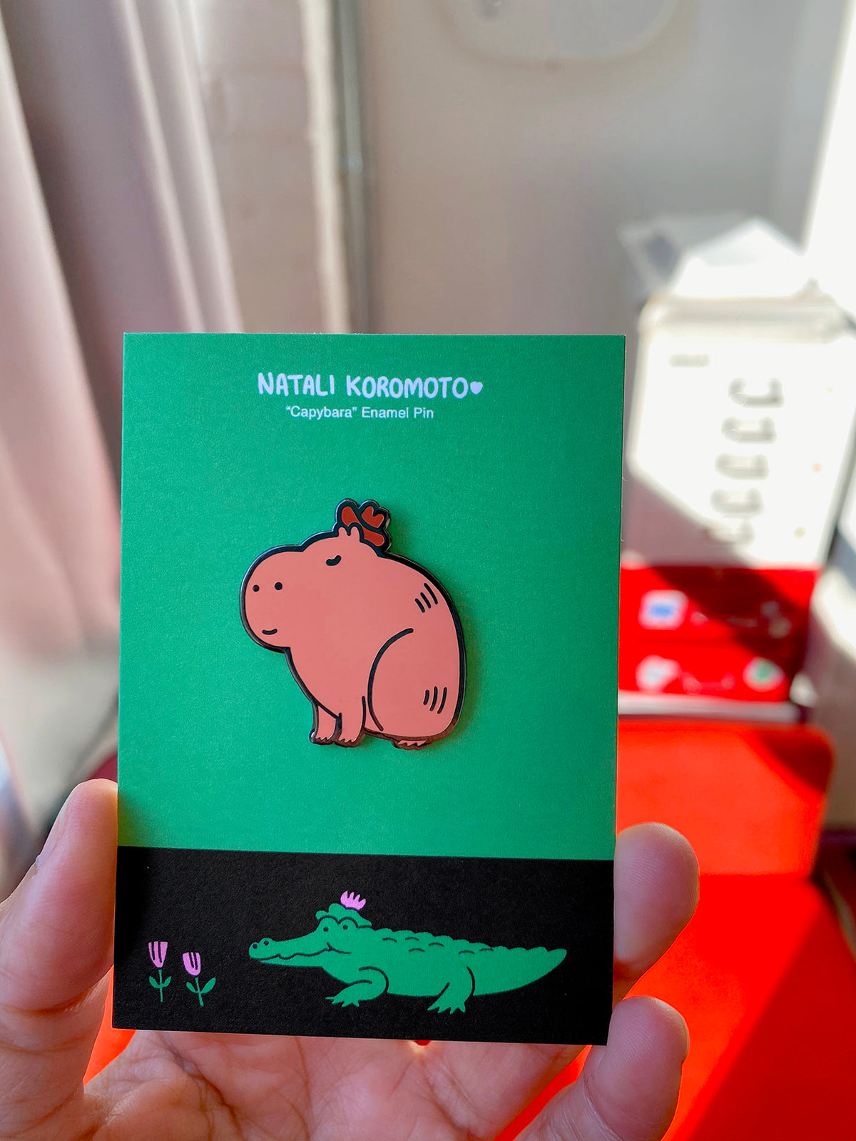 Capibara Pin