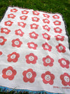 "Flower Friends Daisy" Throw blanket