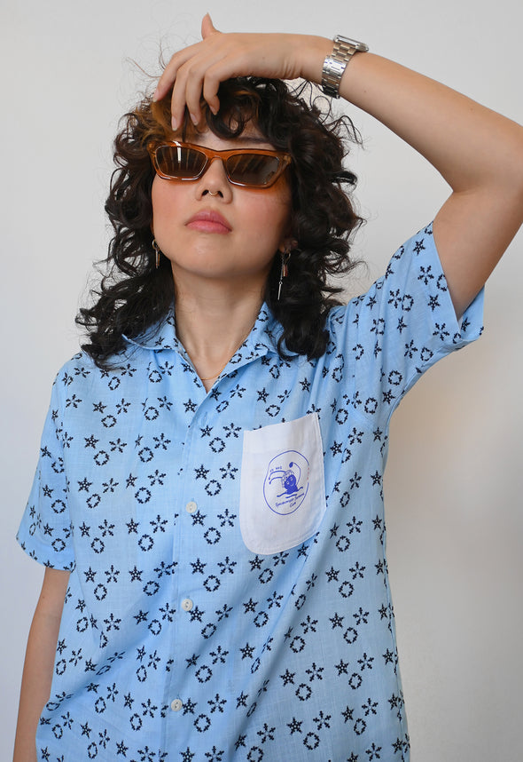 "Synchronized Swimming Club" Shirt - Blue Waters