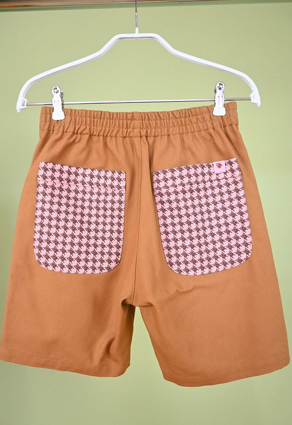 "Beetletooth" Shorts - Caramel