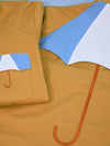 "Umbrella" Jacket - Honey dye colorway. Designed by Natali Koromoto's in-house clothing brand Ho Hos Hole in The Wall. Made in NYC with Eco-Twill, a combo organic cotton and polyester spun from recycled water and soda bottles.
