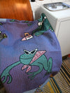 "Fashionably Froggy" Throw blanket