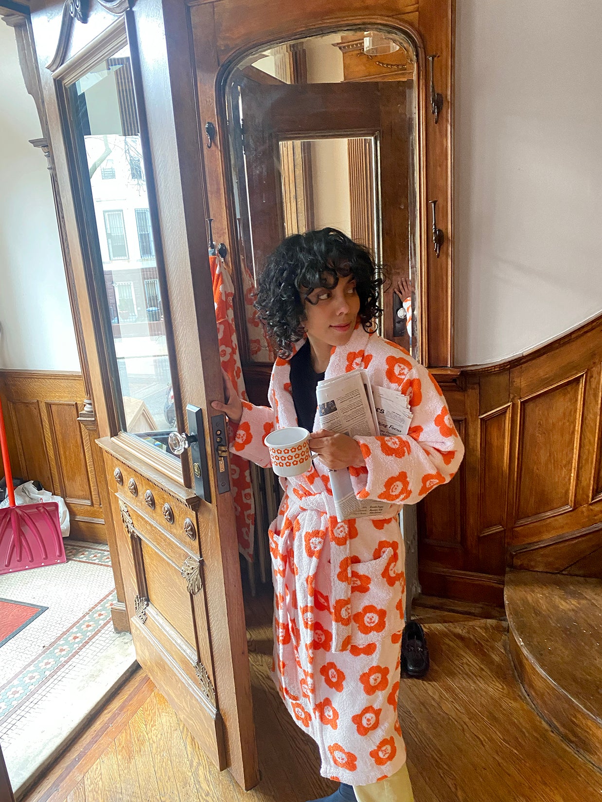 robe de chambre コムデギャルソン 花柄 ジャージ フロッキー robe de chambre コムデギャルソン 花柄 ジャージ フロッキー robe de