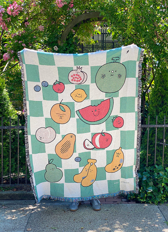 "The Picnic" Throw blanket