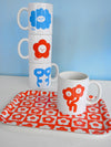 "Flower Friends" Daisy ceramic mug