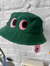 "Froggy" waxed cotton bucket hat