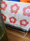 "Flower Friends Daisy" Throw blanket