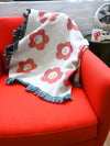 "Flower Friends Daisy" Throw blanket