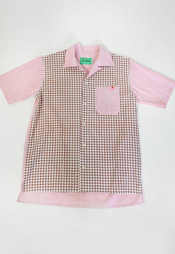 "Beetletooth" Shirt - Dusty Pink Cotton