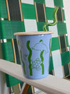 "Sea Creatures" enamel tumbler